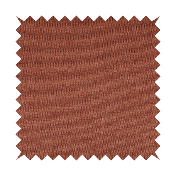 Bahamas Textured Chenille Upholstery Furnishing Fabric In Red