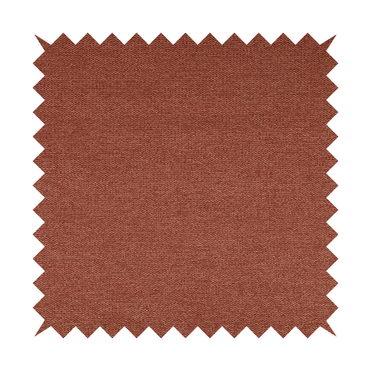 Bahamas Textured Chenille Upholstery Furnishing Fabric In Red